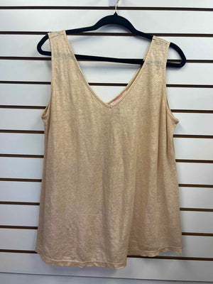 Size L Lilly Pulitzer Gold Tank Top