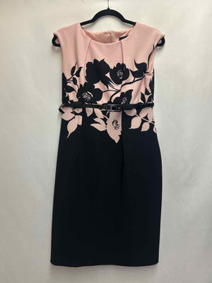Size 6P Connected Pink/Black Dress
