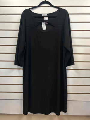 Size 2X Kaktus Black Dress