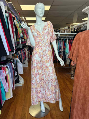 Size L FHQ Peach & cream Maxi