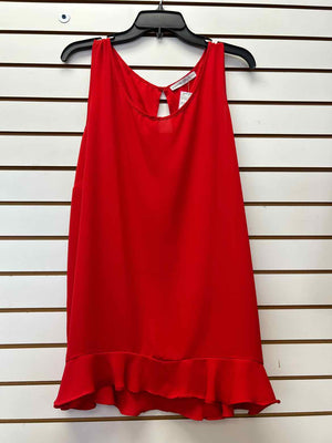 Size 1X Signature Collection Red Sleeveless