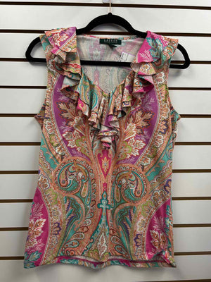 Size S Ralph Lauren Multi-Color Tank Top