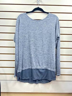 Size S Danskin Blue Print Long Sleeve Top
