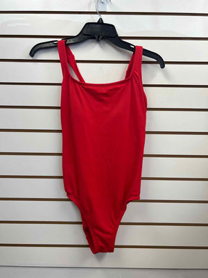 Size S Time & Tru Red Swimsuit