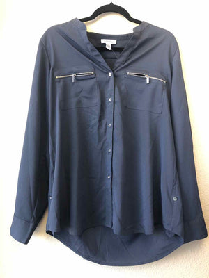 Size L Calvin Klein Charcoal Blouse