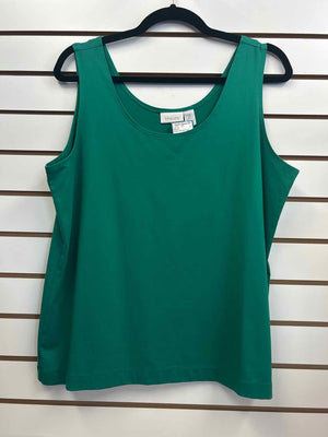 Size 3 Chico's Green Tank Top