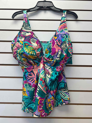 Size 40DD Sunsets Multi-Color Tops