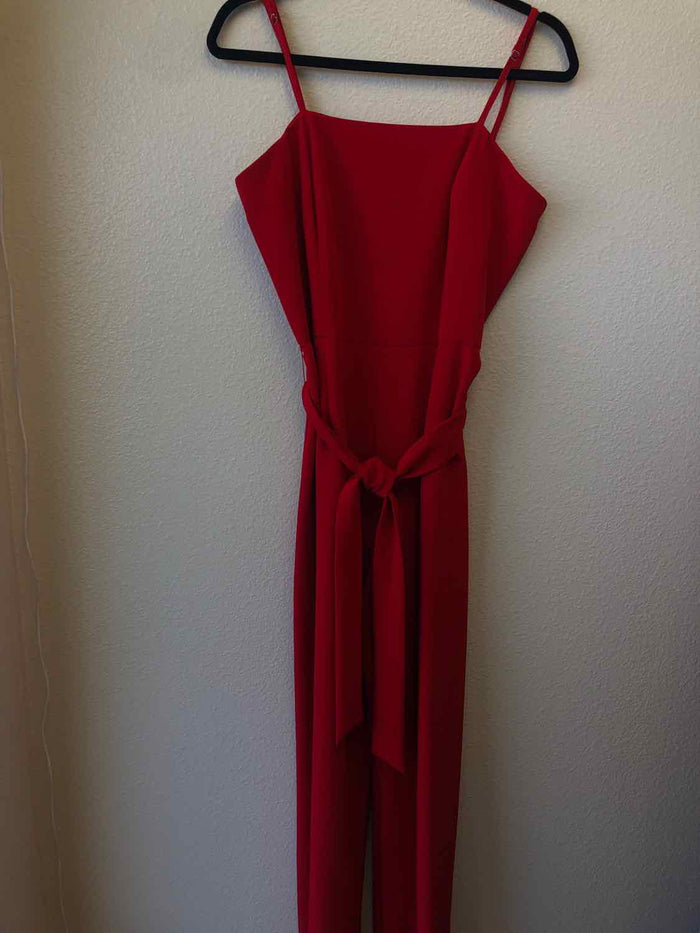 Size 10 Gianni Bini Red Jumpsuit