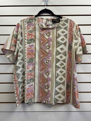 Size 1X Toni Garment for CC Magic Multi-Color Casual Top