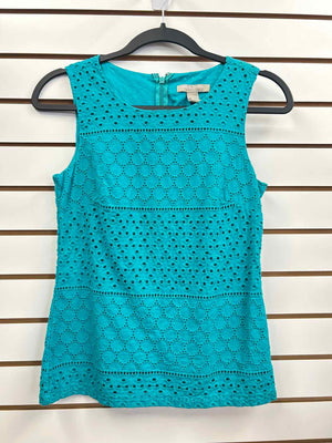 Size 00 Banana Republic Teal Sleeveless
