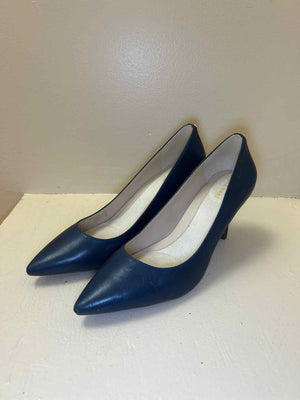 7.5 Cole Haan Blue Heels