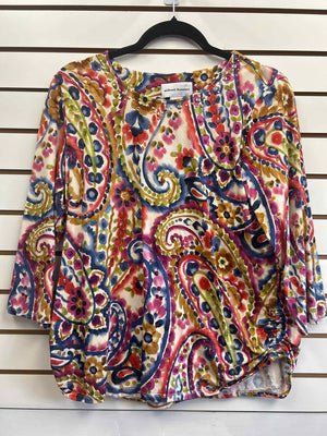 Size M Alfred Dunner multi color Long Sleeve Shirt