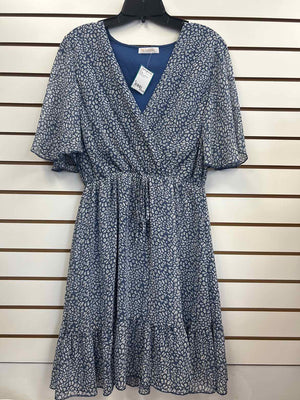 Size S Kirundo Blue/White Dress