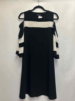 Size S nina leonard Black/White Dress