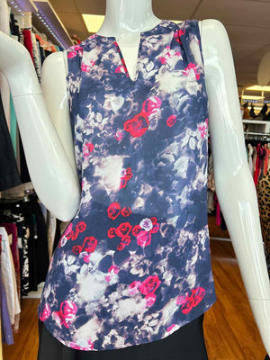 Size XS Dalia Purple Print Sleeveless