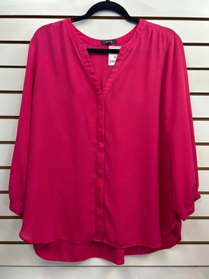 Size L NYDJ Pink Long Sleeve Top