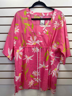 Size XL Lilly Pulitzer Pink Print Coverup