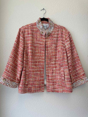 Size XL Chico's Pink/Orange Jacket