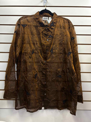 Size XL Chico's Browns Blouse