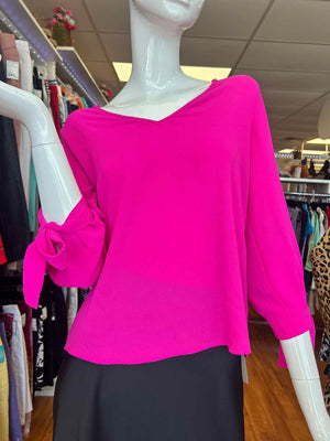 Size XS CeCe Hot Pink Casual Top