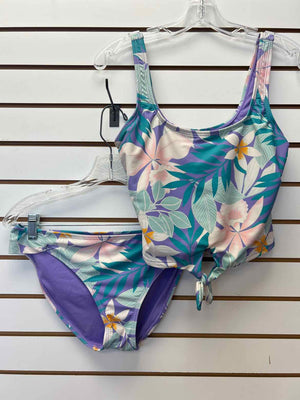 Size M/L Ninety Nine Purple Multi-Color 2pc Bikini