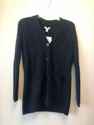 Size XSP Croft & Barrow Black Cardigan