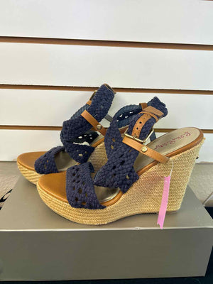 8.5 Lilly Pulitzer Blue Heels