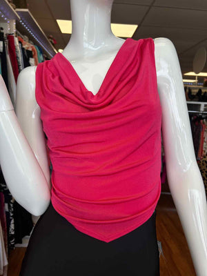 Size S Persaya Pink Crop Top
