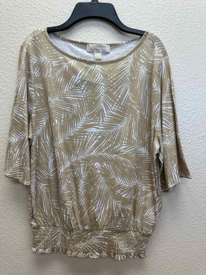 Size S Michael Kors Tan Casual Top