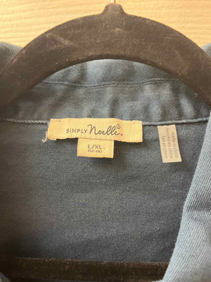 Size L/XL Simply Noelle Blue Jacket