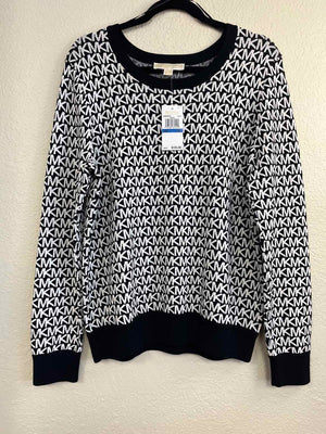 Size XL Michael Kors Black/White Sweater