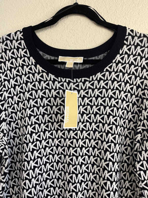 Size XL Michael Kors Black/White Sweater