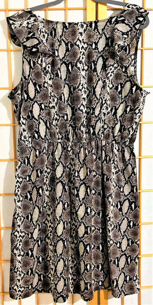 Snakeskin Print Dress by Speed Control
